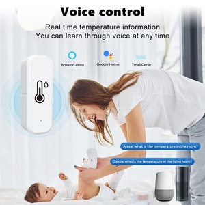 Tuya ZigBee/Wifi phiên bản nhiệt độ thông minh độ ẩm cảm biến sử dụng nhà thông minh cảm biến khô cho nhà thông minh sản phẩm & thiết bị - Product Image 5