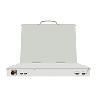 Commutateur KVM LCD 17 18,5 pouces FHD 1080P de haute qualité OEM/ODM avec commande OSD Hotkey, console de tiroir montable en rack 1U