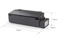 Impresora de Sublimación Mida de Alta Calidad L1800, 6 Colores, Tamaño A3, Impresora Fotográfica Ecológica, Impresora de Inyección de Tinta para Sublimación