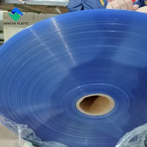Jiangtai-rollo de plástico pvc transparente, 0,2mm de grosor, 600mm de ancho, precio de fábrica