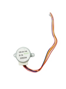 Moteur pas à pas miniature 24BY, rapport 1/96, 5.625 °   Connecteur 5P à angle de pas de 9 mm, axe de 200 mm, fil de 2,0 mm pour climatiseur PTZ - Product Image 1