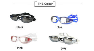 Lunettes de <span class=keywords><strong>natation</strong></span> Anti-buée HD Anti UV, lunettes de <span class=keywords><strong>natation</strong></span> polarisées confortables en Silicone - Product Image 6