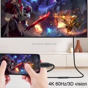 สายเคเบิลต่อขยายประเภท C ตัวผู้กับตัวเมียฮาร์ดดิสก์แท่น USB3.<span class=keywords><strong>2</strong></span>สายเชื่อมต่อข้อมูลหน้าจอ4K - Product Image 4