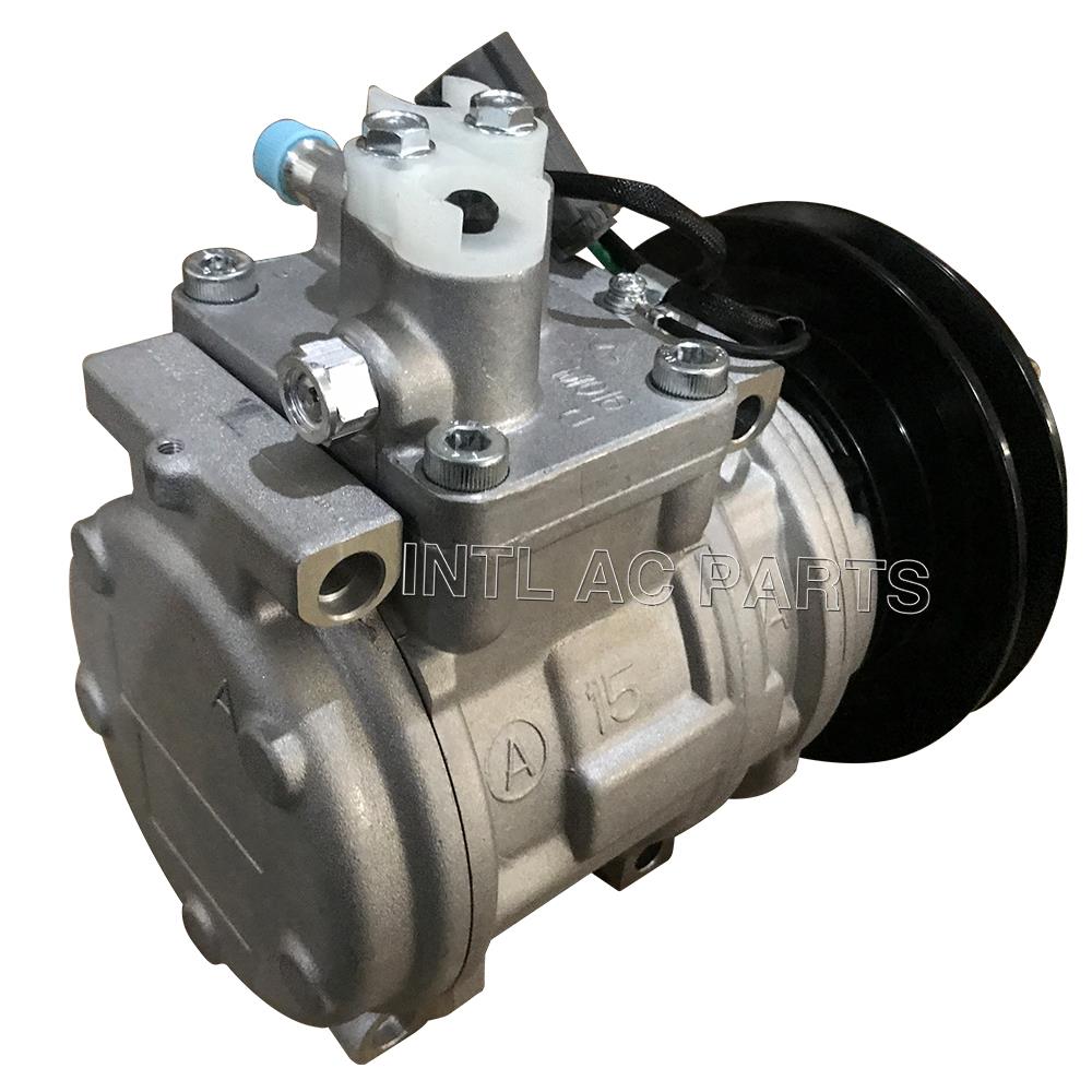 Denso 10PA15C エアコンプレッサー for Komatsu 447200-1741 24V 新品
