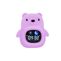 Smart RGB Ours Sommeil Haut-Parleur Blanc Bruit Nuit Réveil Décoratif Portable Sommeil Machine pour Enfants DC Smart Digital