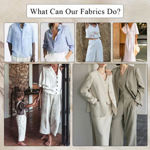 Tela de Cáñamo 100% Natural, Ecológica, Ligera, Transpirable, con Diseño Personalizado, para Tapicería, Verano, Nueva Colección, Venta al Por Mayor - Product Image 3