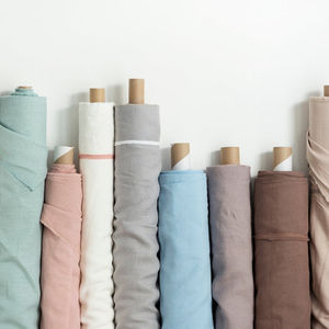 Tela de Camisa Orgánica 100% <span class=keywords><strong>Lino</strong></span>, Extra Ancha, Precio <span class=keywords><strong>por</strong></span> <span class=keywords><strong>Metro</strong></span>, Color Sólido, Oeko-Tex 100, Ligera, para Camisetas de Hombre - Product Image 6