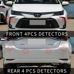 Capteurs de stationnement Valeo avant et arrière pour système de capteurs de stationnement automobile avec 8 capteurs, stationnement avant et arrière - Product Image 5