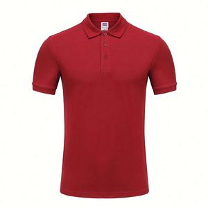Camisetas Polo de Punto para Hombre, Diseño Azul Marino, Alta Calidad, 220 g/m², 60% Algodón, 40% Poliéster, Tallas Grandes, Estampado Completo - Product Image 5