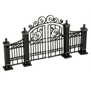 Arco de Jardín de Alta Calidad CBMmart, Diseño de Puerta de Hierro Forjado para Entrada de Casa, Puertas Francesas de Hierro Forjado - Product Image 6
