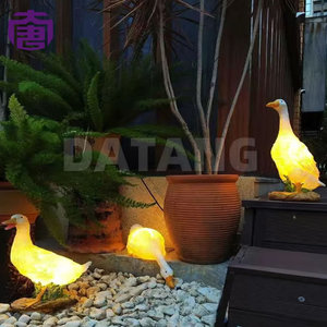 Lampe à motifs en forme de canard Lumières de Noël et de festival pour décorations extérieures, parcs et jardins Lumières décoratives étanches IP65 - Product Image 4