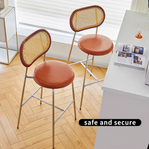 Taburetes de Barra de Metal Estilo Industrial Vintage <span class=keywords><strong>para</strong></span> Cocina, <span class=keywords><strong>Desayunador</strong></span>, Cafetería, Muebles de Interior, Silla Alta de Barra - Product Image 6