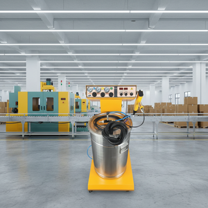 Poudreuse électrostatique avec composants PLC pour substrat métallique utilisée dans les cabines de <span class=keywords><strong>peinture</strong></span> des usines de fabrication - Product Image 1