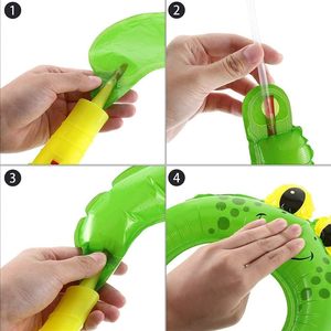 Headband Foil Animal Inflatable Hair Band Cute Cartoon Mylar Toy Balloon Halloween Valentine's Day Single Unisex - Product Image 3