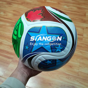 Özel profesyonel kalite futbol topu termal gümrüklü PU deri futbol topu açık futbol oyun ve takım sporları için - Product Image 2