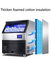 Tolcat Factory Direct Venta caliente Máquina automática para hacer hielo en cubos Pequeña 40kg a grande Máquina para hacer hielo en cubos de 1 tonelada para Bar en casa