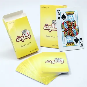 Fabriek Plastic Poker Speelkaart Gepersonaliseerde Speelkaarten Met Aangepaste Print Pvc Poker Speelkaarten Fabrikant