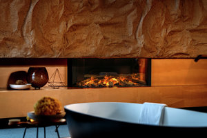<span class=keywords><strong>Chimenea</strong></span> Eléctrica Lineal LED Moderna, Empotrada en la Pared, Control Manual en Inglés, Llama de Vapor de Agua, 0.8M - Product Image 5