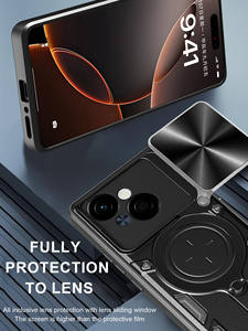 เคสโทรศัพท์ tecno <span class=keywords><strong>Spark</strong></span> Go 2025ป้องกันการกระแทกกล้องสไลด์เคสฝาหลังป้องกันการกระแทกสำหรับ POP 9 4G ห่วงแม่เหล็ก POP8ทนทาน - Product Image 4