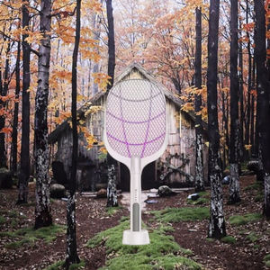 Nieuwe Design 2-in-1 Elektrische Insectenverdelger <span class=keywords><strong>Racket</strong></span> 3000V Hoge Spanning <span class=keywords><strong>LED</strong></span> Verlichte Handheld Muggenracket met 3-laags Veiligheidsnet - Product Image 3