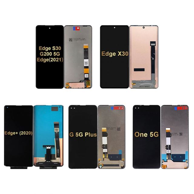 Original Lcd Touch Screen for Motorola G5 Plus G50 G51 5G G52 G53 G5S Plus Edge S30 X30 S Edge+ (2020) (2023) 5G UW (2022)