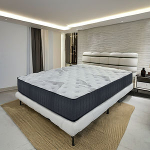 Vente en gros de lits Queen King Size personnalisables à ressorts ensachés 30cm <span class=keywords><strong>140x190</strong></span> 80x190 Matelas en latex mousse à mémoire de forme pour hôtel - Product Image 1