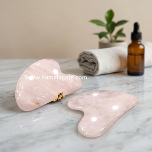 แผ่นฟลูออไรต์สีฟ้ารูปหัวใจขัดเงา ของตกแต่งบ้านแบบพกพา ธีมความรัก งานฝีมือจากหินกึ่งมีค่า - Product Image 5