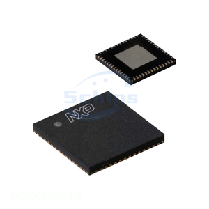 PCA9698BS,118 Original Integrated Circuits 56 VFQFN Exposed Pad Interface Original IC XPNDR 1MHZ I2C 56HVQFN - Product Image 1