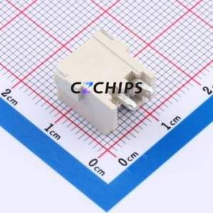 W396112K-2PW2411 Wire-to-Board Pin Header SMD,P=3.96mm Connector 1x2P 3.96mm Horizontal Mount VH - Product Image 2