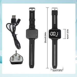 Système d'appel de serveur sans fil pour le service de <span class=keywords><strong>restaurant</strong></span> Récepteur de montre <span class=keywords><strong>à</strong></span> 4 touches avec boutons d'appel d'invité - Product Image 5