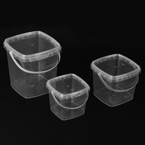 1L 1.5L 2L công suất lớn vuông cấp thực phẩm PP trái cây tươi đồ uống container rõ ràng nước ép trái cây bong bóng xô ly - Product Image 6