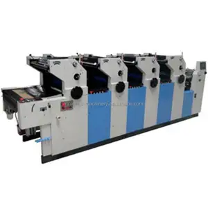 Automatische 4 Kleuren Pamflet Offset Printer A2 Maat 4 Kleuren Krantenpapier Vel Offsetdrukmachine Prijs