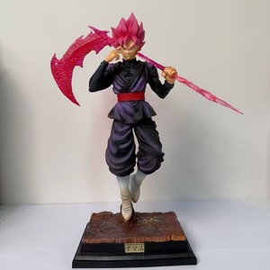 ฟิกเกอร์อนิเมะดราก้อนบอล Z ซาซึ (โกคูสีชมพู) ขนาด 37 ซม. หัวเปลี่ยนได้ ของสะสม ตุ๊กตา ของเล่น ของขวัญ - Product Image 4