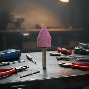 ล้อเจียรเซรามิกทรงกระบอกขนาด 30x30 มม. พร้อมปลายทรงกรวยและก้านขนาด 6 มม. - Product Image 3