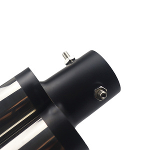 Tubo de escape decorativo cromado de acero inoxidable de 2.48 pulgadas con doble salida para coche - Product Image 6