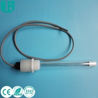 320W 220VAC Vollständig Tauchfähige Wasserdichte UVC-LED-Entkeimungslampe mit Quarzröhre für Heim & Büro Wasseraufbereitung Wassertank