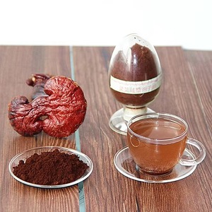 Hot bán Trung Quốc Reishi bào tử bột tường bị hỏng Ganoderma lucidum bào tử bột khô nguyên chế biến AD quá trình sấy khô - Product Image 4