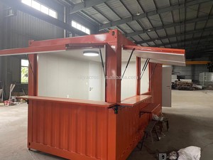 Magasin mobile d'assemblage 10ft 20ft Pop up Conteneur contemporain Bar et café Modulaire Dépanneur <span class=keywords><strong>Maison</strong></span> - Product Image 3