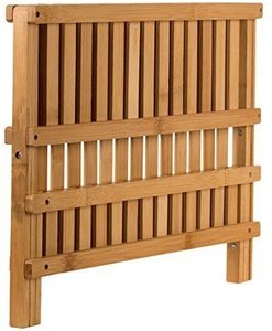 Hot Storage Components Dish Rack Wooden Collapsible Bamboo Kitchen Rack