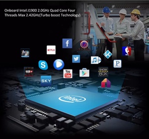 PC Mini Tanpa Kipas Paling Murah dengan CPU Intel Celeron J1900, <span class=keywords><strong>2</strong></span> RJ45 Giga LAN, <span class=keywords><strong>2</strong></span> RS232 COM, PC Industri - Product Image 5