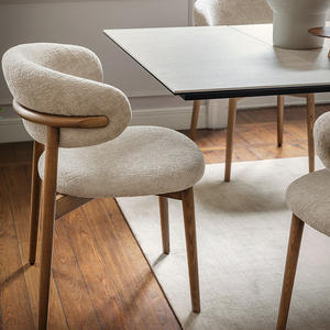 Chaises de Salle à Manger Minimalistes en Bois Massif - Product Image 6