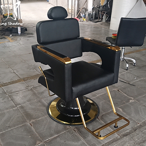 Silla de Barbero Reclinable de Hierro Resistente en Oferta, Bomba Hidráulica, Reposapiés Ajustable, Diseño Moderno <span class=keywords><strong>para</strong></span> Peluquería - Product Image 1