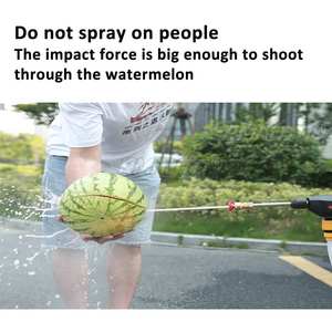 ปืนฉีดน้ำแรงดันสูงไร้สาย 70 บาร์ 2300 วัตต์ พร้อมเครื่องทำโฟม สำหรับแบตเตอรี่ Makita 18V 15000 มิลลิแอมป์ - Product Image 4