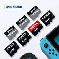 Carte Mini SD en gros 8 Go-512 Go haute vitesse Classe 10/U3 pour caméra de sécurité, terminal de point de vente, caméra d'action