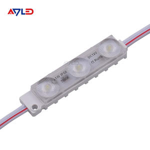 Cold White 3 Pixel <b>Led</b> <b>Strip</b> Module 50pcs/string 10000K 7000K 3000K 1W Flexible Outdoor <b>Led</b> 12V24V Billboard Signage IP68 Module - Product Image 2