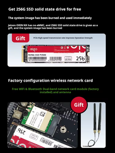 Kit de Desarrollo NVIDIA Jetson Orin NX 8G 16GB Módulo 100TOPS IA Módulo Central de Inteligencia Artificial - Product Image 6