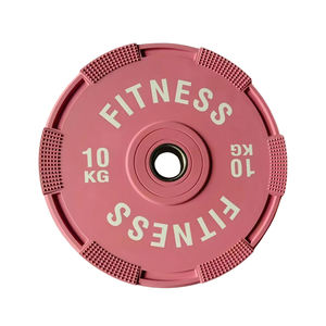 แผ่นยางกันกระแทก EIGFOH Soft Macaron ทำจากยางบริสุทธิ์ ทนทาน เหมาะสำหรับใช้ในเชิงพาณิชย์ แผ่นน้ำหนักสำหรับออกกำลังกาย เพิ่มความแข็งแรง ฝึกความแข็งแรงที่บ้าน - Product Image 3