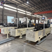 Máquina automática de alta precisión para la fabricación de perfiles en L y ángulos de acero para tabiques y techos de paneles de yeso de 0.4-1.2mm para construcción interior