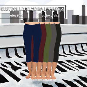 Leggings de Yoga Personalizados para Mujer, Cintura Media, Transpirables, Ligeros, de Secado Rápido, Fabricante OEM - Product Image 2