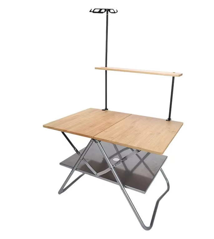 Set di apertura rapida con superficie in bambù